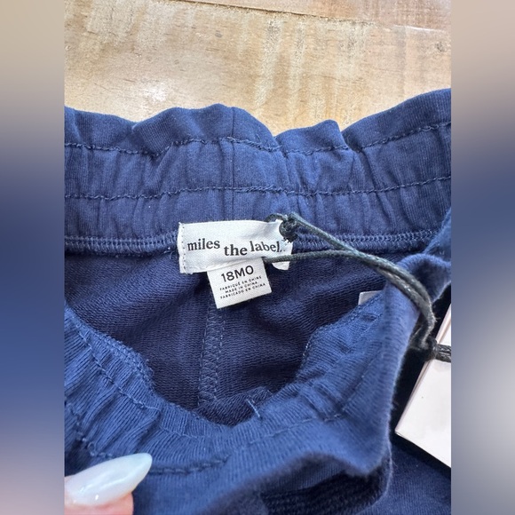 Miles the Label baby girls jogger pant bottoms - Picture 6 of 8